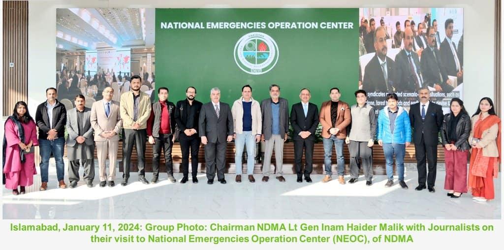 NDMA conducted a briefing session for National and International Media